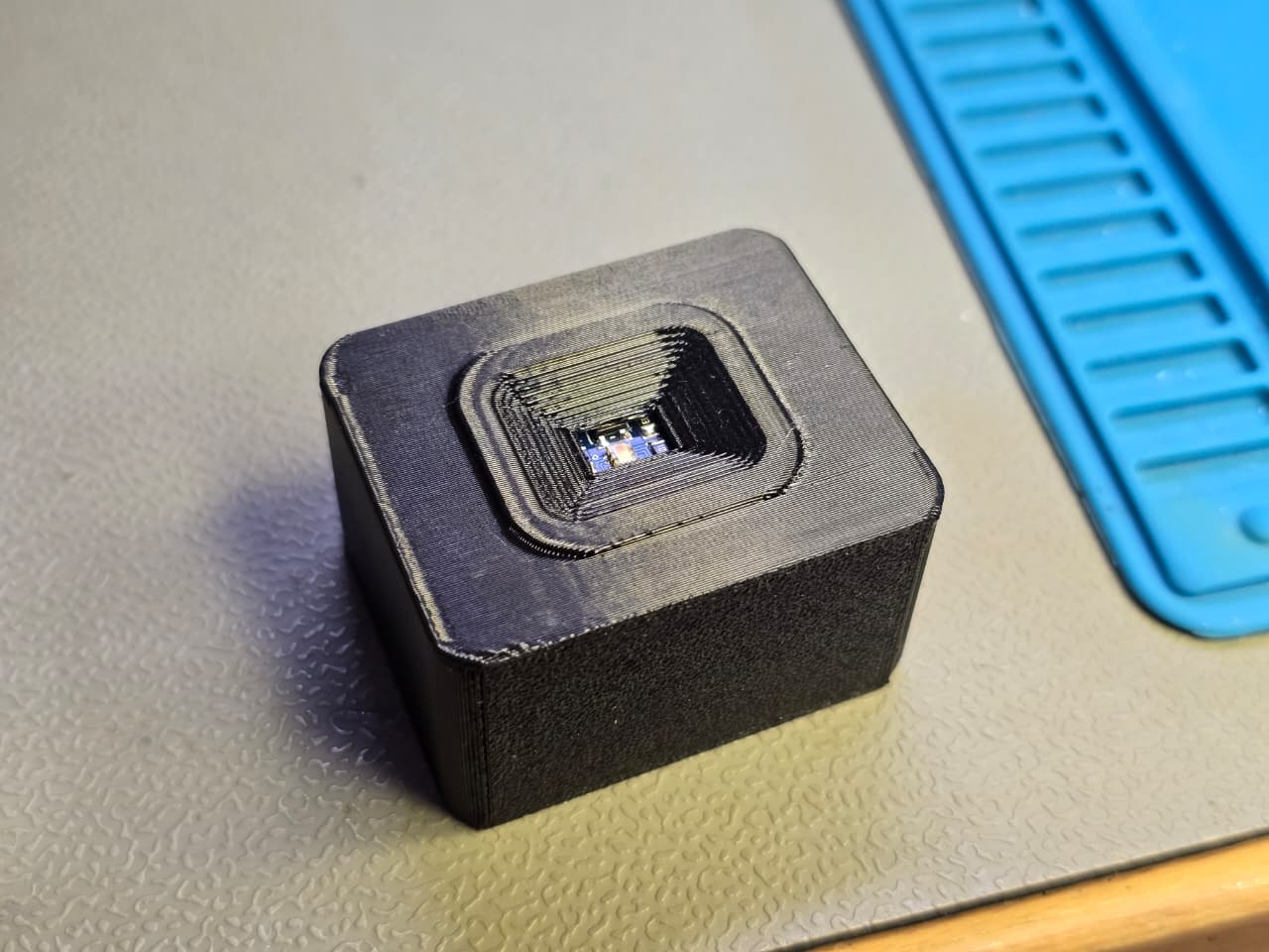 Finished ESP32-C6 camera light meter prototype